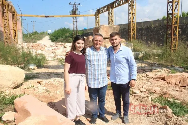 Ünyeli öğrenciden enteresan tespit: O taş 1100 dereceye kadar dayanıyor