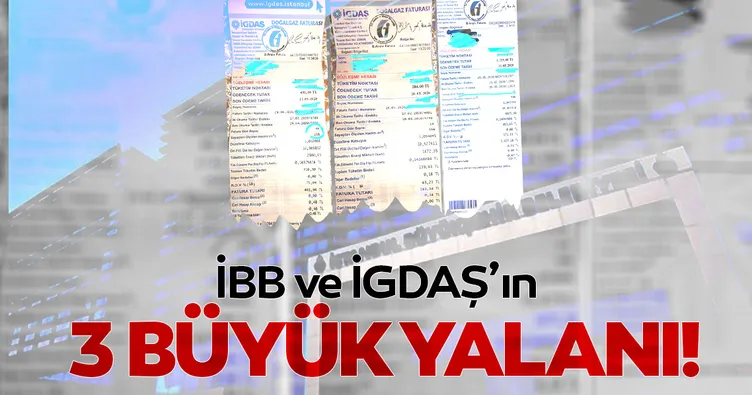 İBB ve İGDAŞ’ın 3 büyük yalanı!