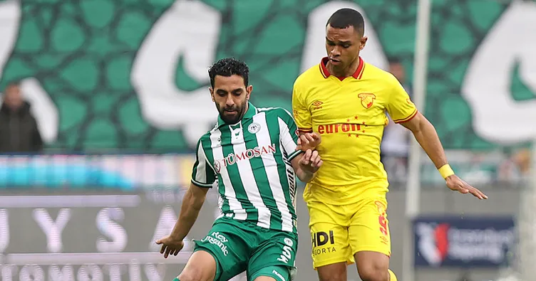 Konyaspor ile Göztepe yenişemedi!