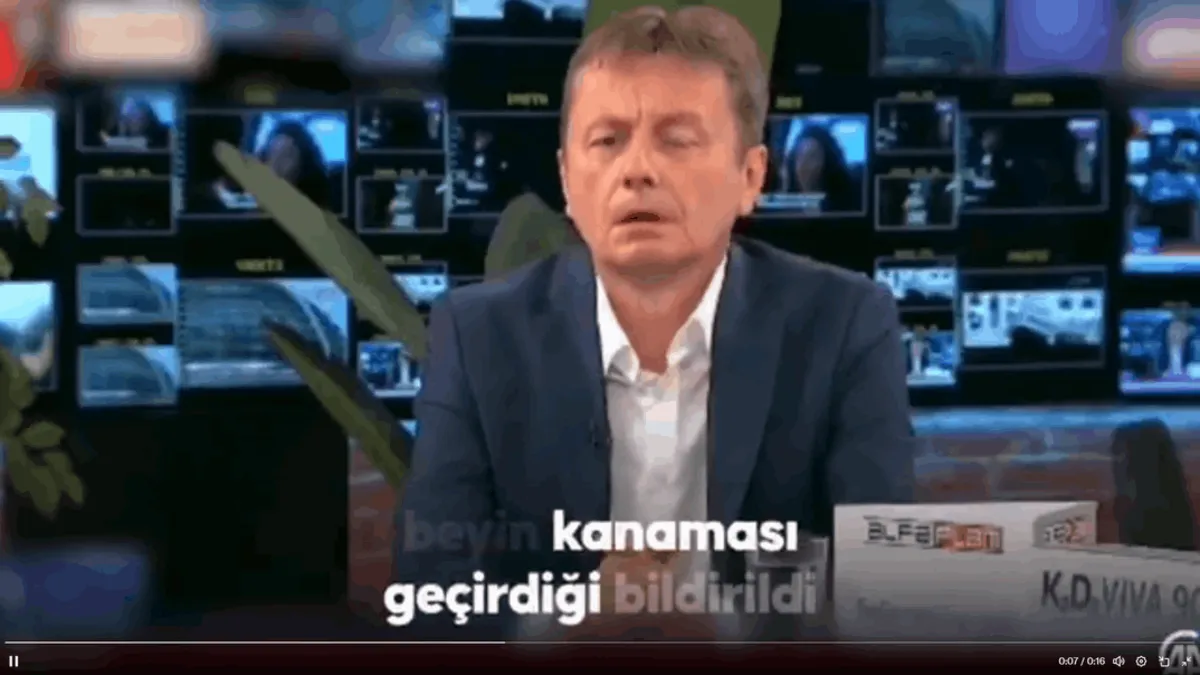 Sırp Bakan canlı yayında beyin kanaması geçirdi: O anlar kamerada!