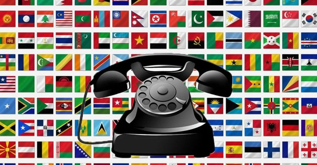 Ulke Telefon Kodlari Uluslararasi Telefon Gorusmesi Yapmak Icin Ulke Telefon Alan Kodlari Son Dakika Yasam Haberleri