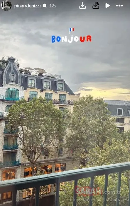 Paris’teki defilenin yıldızı Pınar Deniz oldu! Taze gelin Pınar Deniz beyazlar içinde kuğu gibi süzüldü!