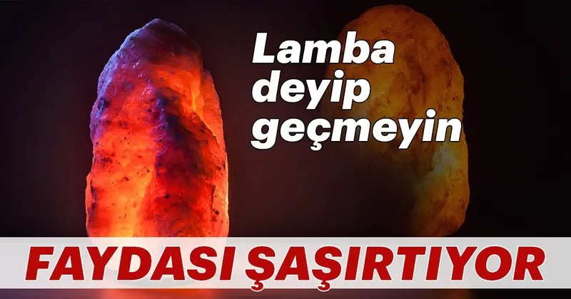 Tuz Lambasi Nedir Tuz Lambasi Faydalari Nelerdir Iste Tuz Lambasi Faydalari Saglik Haberleri
