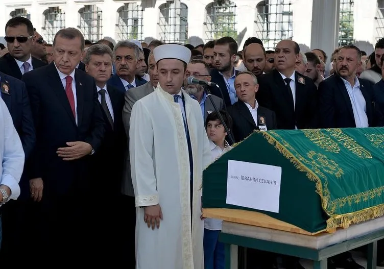 Cumhurbaşkanı İstanbul’da cenazeye katıldı
