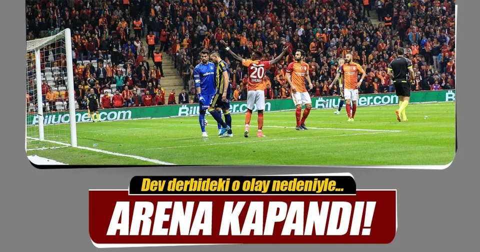 Galatasaray A 1 Mac Seyircisiz Oynama Cezasi Spor Haberleri