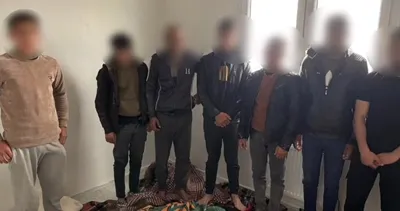 Suriye uyruklu 7 düzensiz göçmen yakalandı #hatay