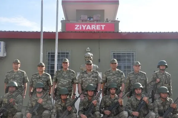 Genelkurmay Başkanı sınır teftişinde