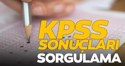 KPSS SONUÇLARI 2024 BELLİ OLDU! ÖSYM Sonuç Açıklama Sistemi ile KPSS lisans sonuçları sorgulama ekranı erişime açıldı!