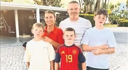 Rooney ailesi Antalya’da!