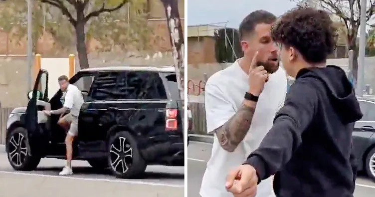 Inigo Martínez, taraftarın üzerine yürüdü