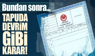 Tapu devirlerinde online devri!