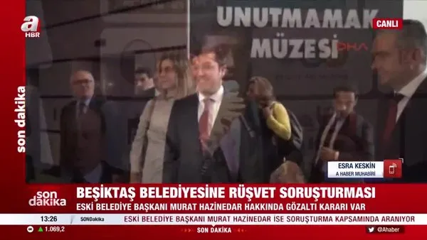 SON DAKİKA! Beşiktaş Belediyesi'ne rüşvet operasyonu! Eski başkan Murat Hazinedar aranıyor | Video