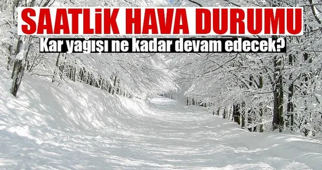 İstanbul ve Ankara için kritik uyarı! - Kar yağışı ve soğuk hava ne kadar sürecek? - İşte hava durumu