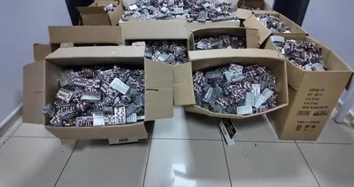 Araca gizlenmiş halde 280 bin uyuşturucu hap ele geçirildi #mersin