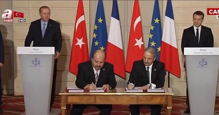 Türkiye ve Fransa arasında tarihi anlaşma