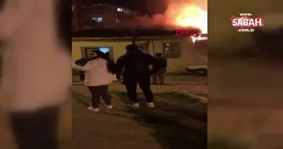 Antalya’da anne - kızın yaşadığı ’çöp’ dolu ev, çıkan yangında küle döndü | Video