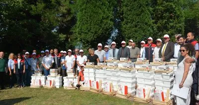 Zonguldak'ta arıcılara sertifika ve ekipman desteği #zonguldak