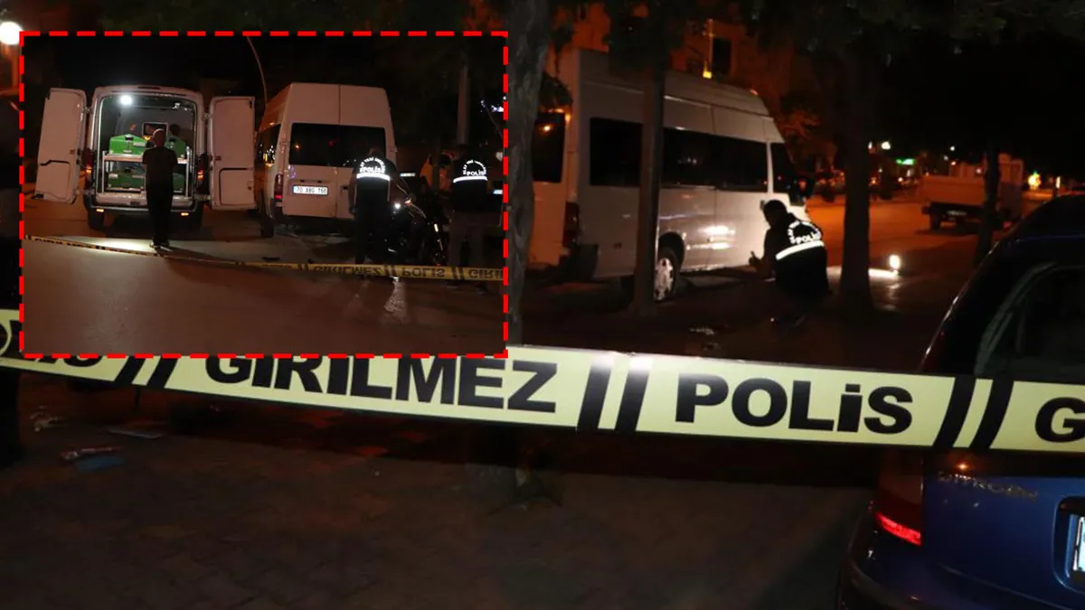 Karaman'da motosiklet kazasında hayatını kaybeden 2 genç.