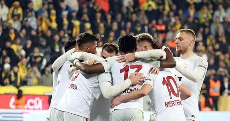 Son dakika haberi: Galatasaray, deplasmanda Ankaragücü’nü 3-0 mağlup etti