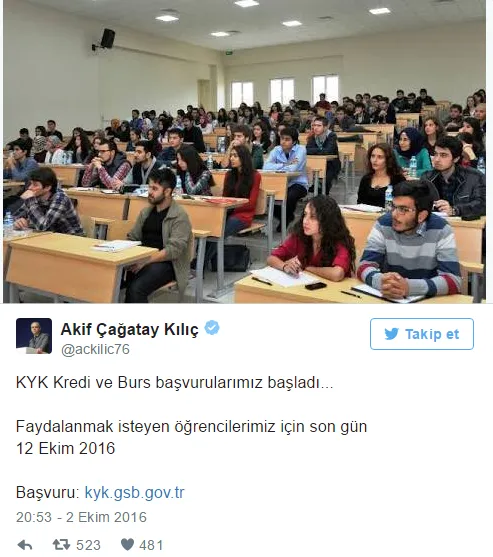 Kyk Kredi Ve Burs Basvurusu Basladi Sayfa 3 Egitim Haberleri