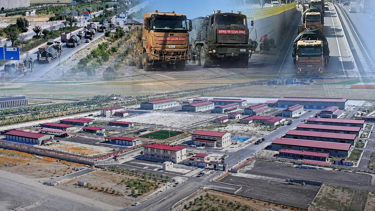 Konya'da tarihi taşınma başladı! Yüzlerce tank ve askeri araç ağır bakım için yeni üslerine naklediliyor haber görseli