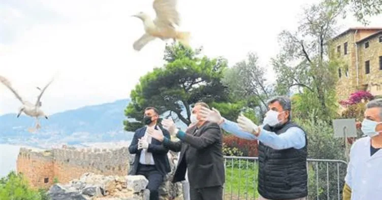 Özgürlüğe uçtular