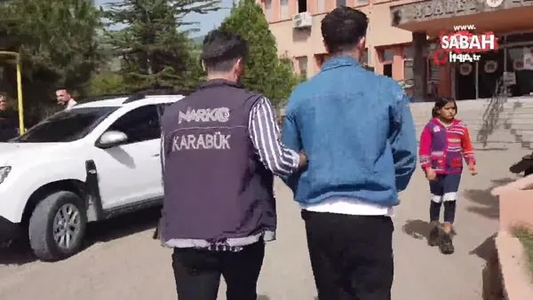 Karabük'te uyuşturucu operasyonu | Video