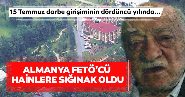 Almanya FETÖ’cü hainlere sığınak oldu