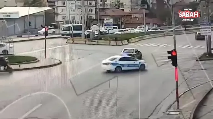 Polisin gözü önünde drift ve ışık ihlaline 34 bin lira ceza