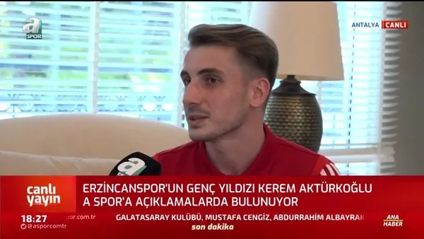 Kerem Aktürkoğlu: Galatasaray ile anılmak gurur verici videosunu izle | Sabah TV