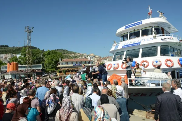 Mavi turla deniz sefası