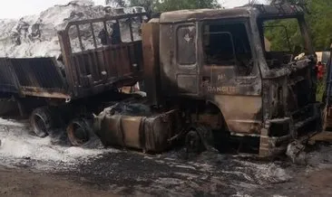 Nijerya’da yakıt tankeri alev alev yandı