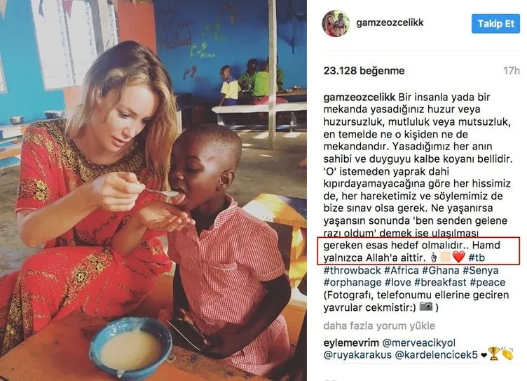 Gamze Özçelik tesettüre girdi! Takipçilerini çok şaşırttı