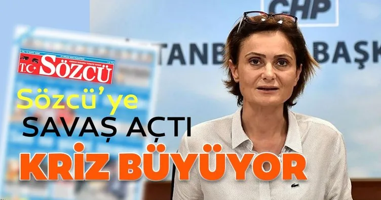 Kaftancıoğlu Sözcü’ye fena daldı