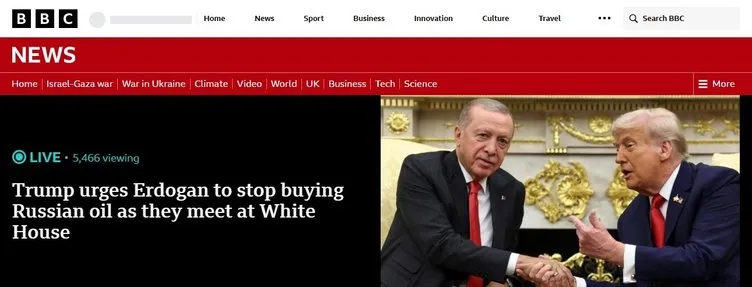 SON DAKİKA | Başkan Erdoğan ve Trump arasındaki tarihi zirve dünya basınında