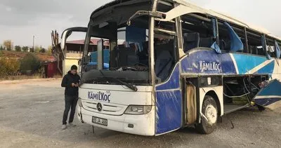 Kahramanmaraş’ta yolcu otobüsü devrildi
