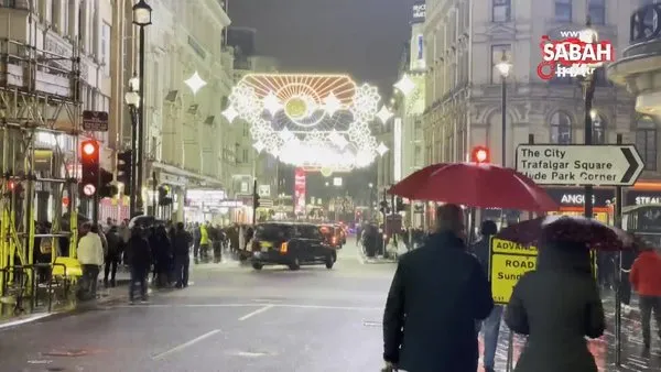 Londra’nın ünlü caddesi Ramazan ayına özel aydınlatıldı