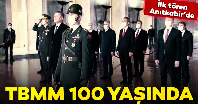 TBMM 100 yaşında! İlk tören Anıtkabir’de