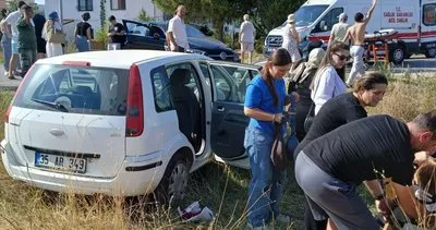 Balıkesir’de trafik kazası: 2 yaralı #balikesir