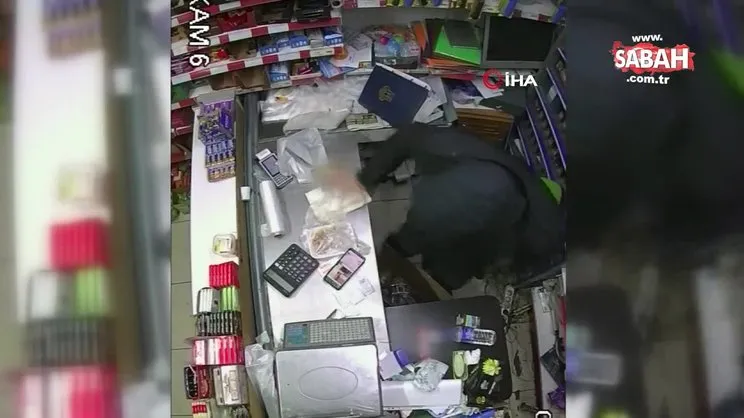 Güngören’de kasklı saldırgan dehşeti! Market sahibini böyle vurdu | Video