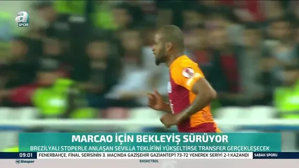 Marcao gitmek istiyor, Galatasaray teklifleri değerlendiriyor | Video