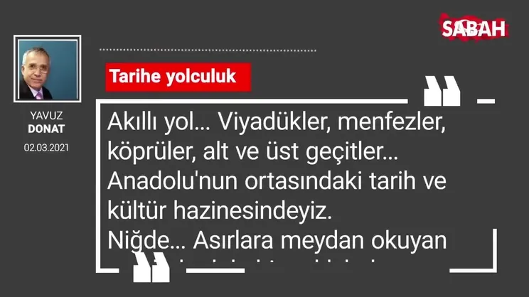 Yavuz Donat | Tarihe yolculuk