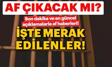 Genel af çıkacak mı? Başkan Erdoğan’dan MHP’nin af tasarısı hakkında açıklamalar