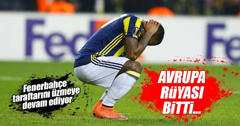 Fenerbahçe’nin Avrupa rüyası bitti!
