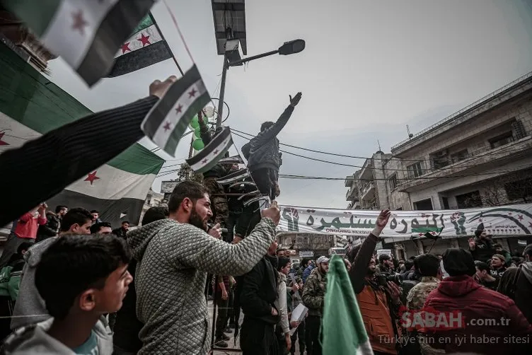 Dünya basını İdlib'den gelen son dakika karelerini servis ediyor! İşte İdlib'de son durum