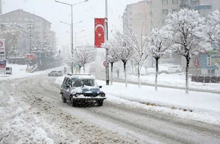 Doğu Anadolu’da kar yağışı!