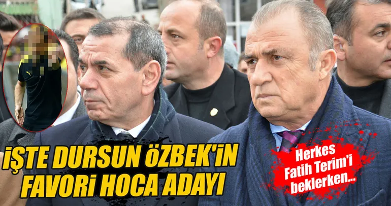 İşte Galatasaray’ın favori hoca adayı...