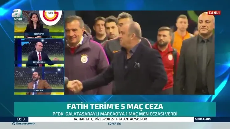 Canlı yayında Fatih Terim'e böyle seslendi! 