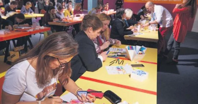 Mandala, yerini kumaş boyamaya bıraktı