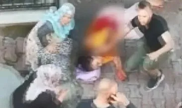 İstanbul’da korkunç görüntü: Annesini bıçakladı!